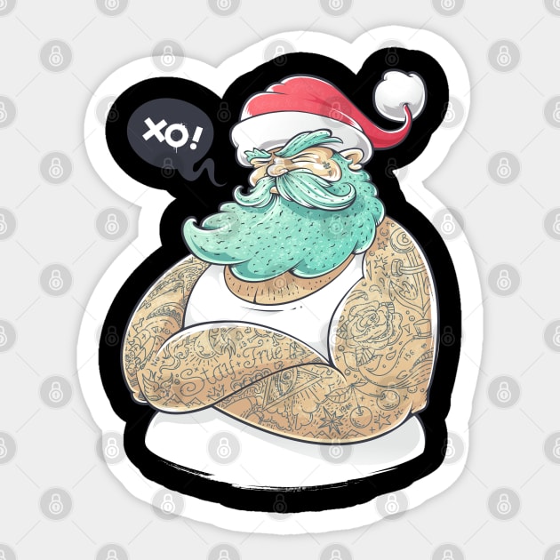 Santa Xoxo Sticker by attire zone